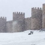 Reporteros en la nieve