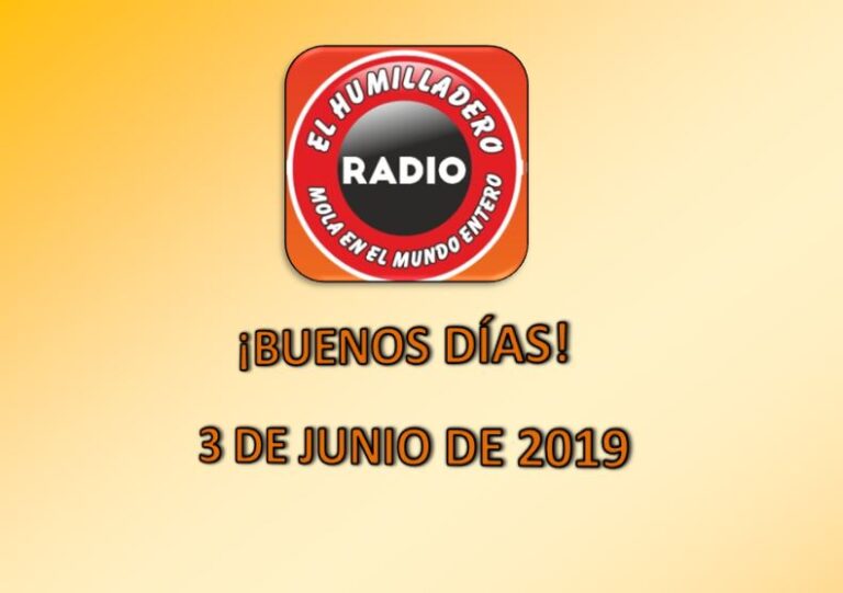 Buenos días 3 de junio