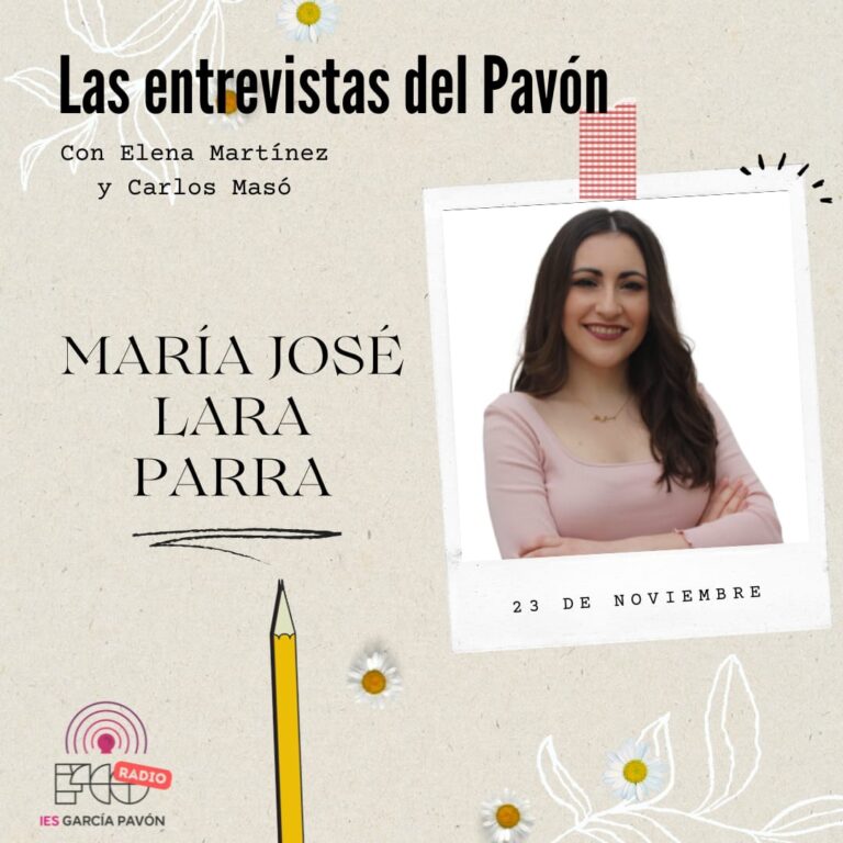 ENTREVISTA A MARÍA JOSÉ LARA PARRA