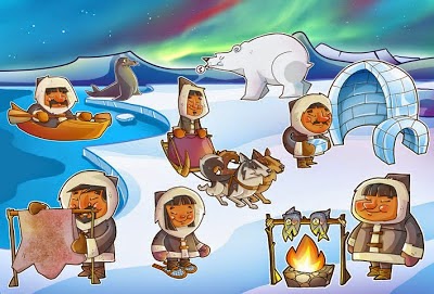 PEQUES ON AIR. LOS INUITS