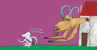 El pequeño conejo blanco