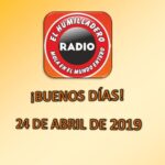 Buenos días 24 de abril