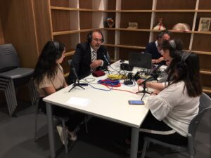 Entrevista al Consejero de Educación por el 75 Aniversario del IES Lucía de Medrano