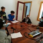Auxiliares de conversación y alumnado de 2º ESO A cuentan anécdotas
