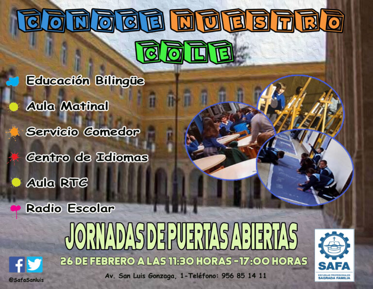 JORNADA DE PUERTAS ABIERTAS