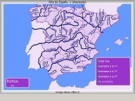 Las vertientes y los ríos de España