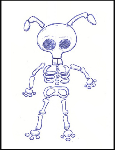 EL ESQUELETO BAILÓN