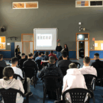 Visita del escritor Juan Ramón Barat