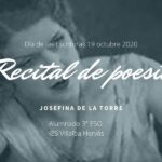 Podcast recital poemas Josefina de la Torre (alumnado 3º ESO IES Villalba Hervás)