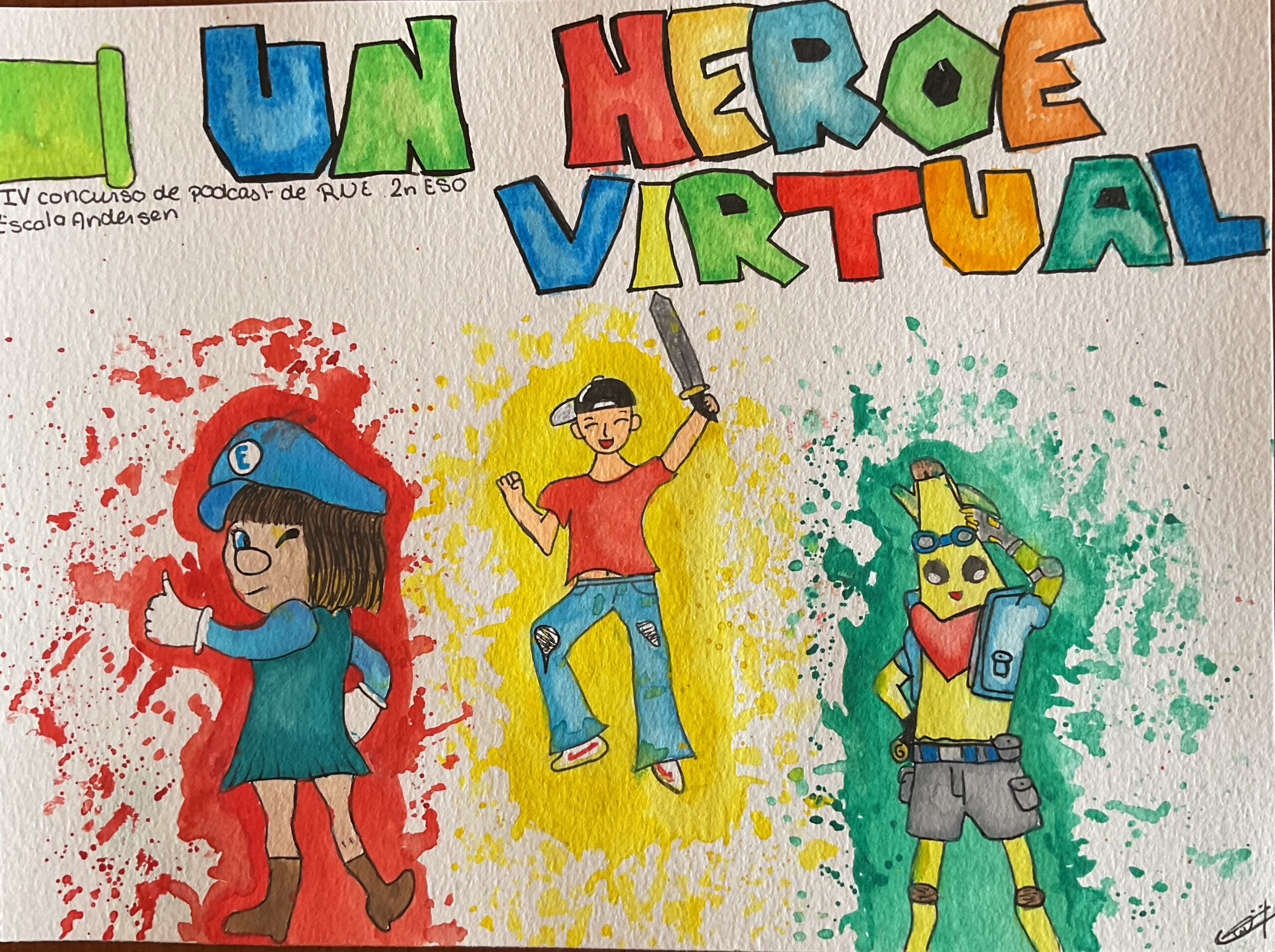 Un héroe virtual