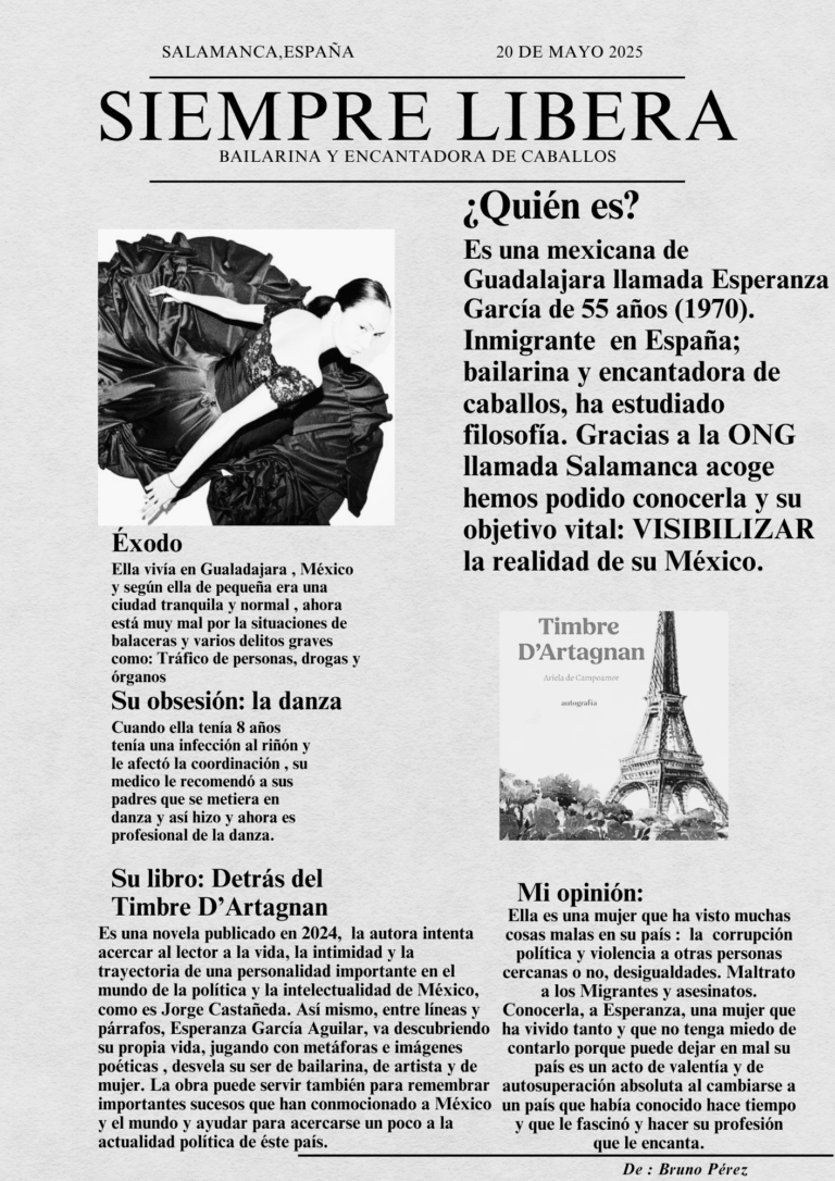 Esperaza García Aguilar- Salamanca Acoge