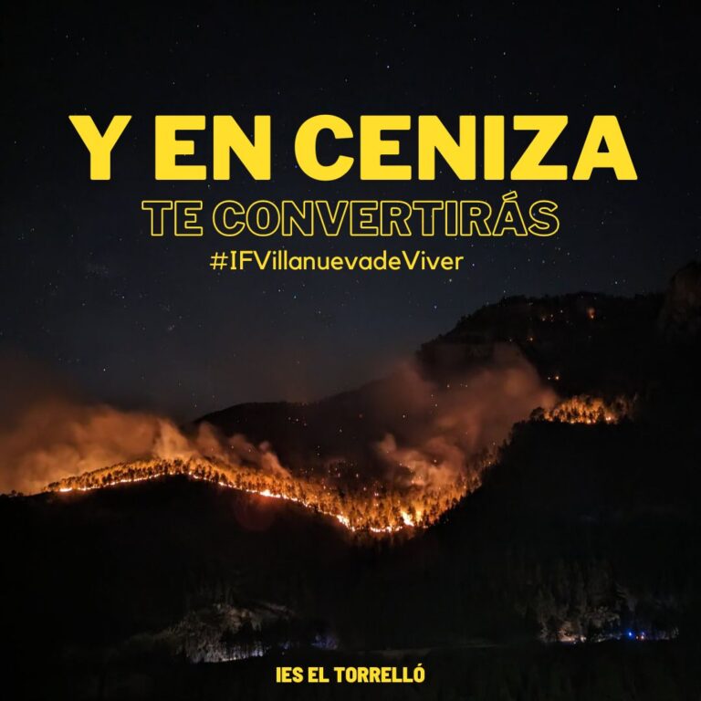 Y en ceniza te convertirás