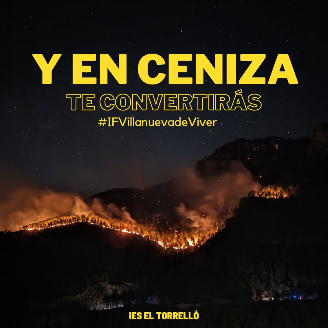 Y en ceniza te convertirás