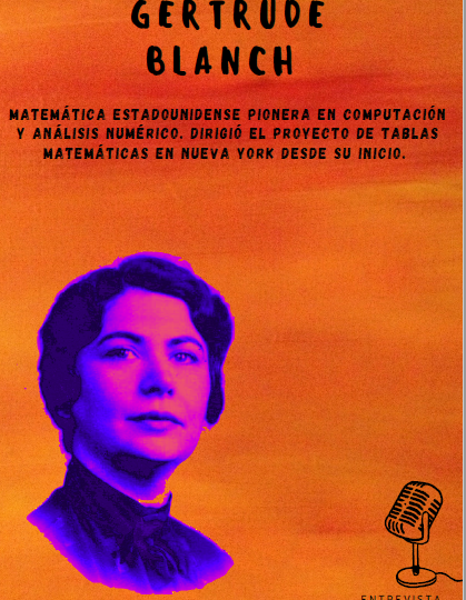Entrevista a Gertrude Blanch