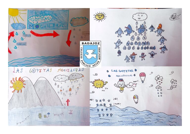 Las gotitas mochileras