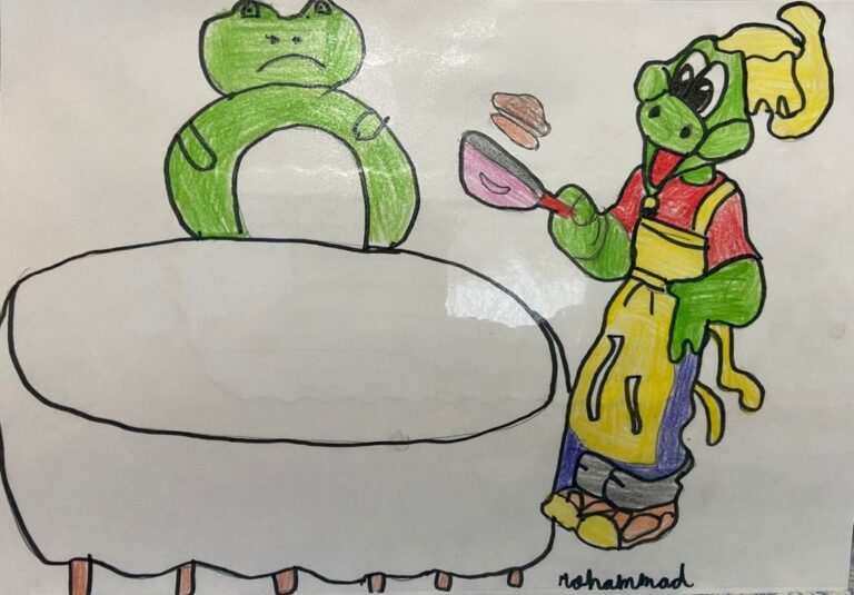 El Sartenazo   Fábula en kamishibai