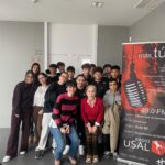 Visita a la radio