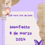 MANIFIESTO 8 DE MARZO DE 2024