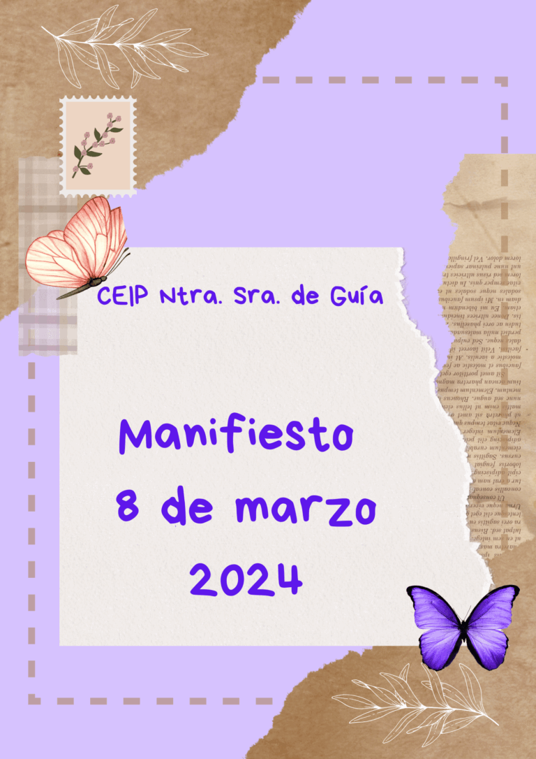 MANIFIESTO 8 DE MARZO DE 2024