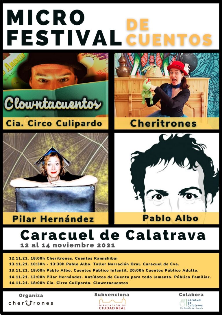 Cuña del I Micro Festival de Cuentos de Caracuel de Calatrava