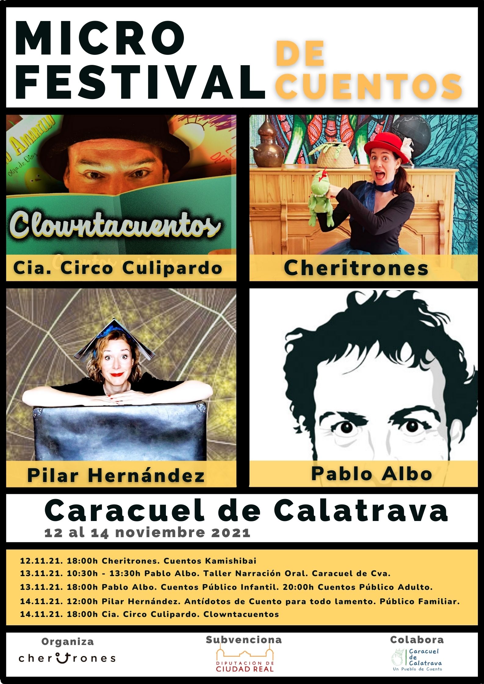 Cuña del I Micro Festival de Cuentos de Caracuel de Calatrava