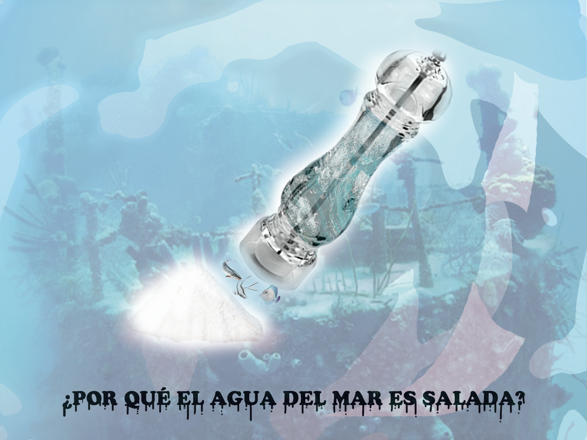 ¿Por qué el agua del mar es salada?