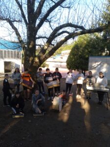 UN DESASTRE EN LA ESCUELA