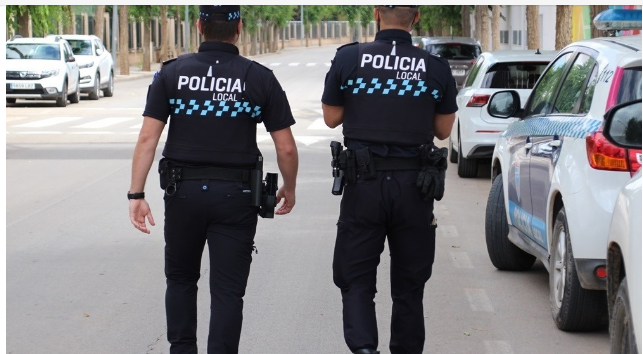 Policia Local en el IES