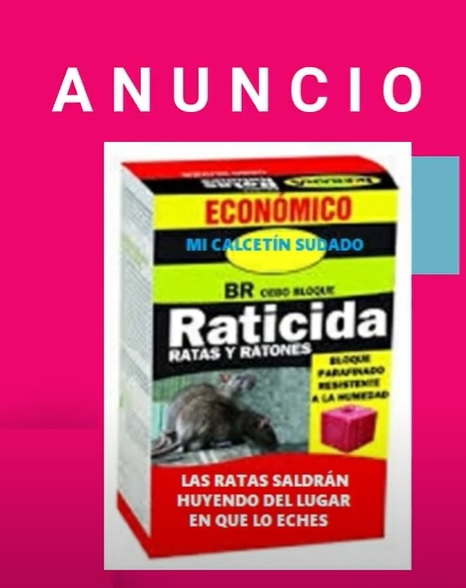 Anuncio Publicitario: Raticida "Mi calcetín sudado" - 4º EP - CEIP Tetuán -21/22