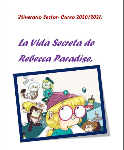 Recomendación de lectura: La vida secreta de Rebecca Paradise- 6º de Primaria
