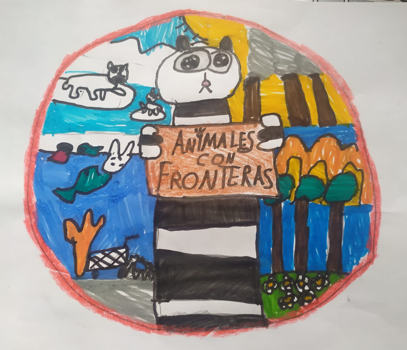 Animales con fronteras