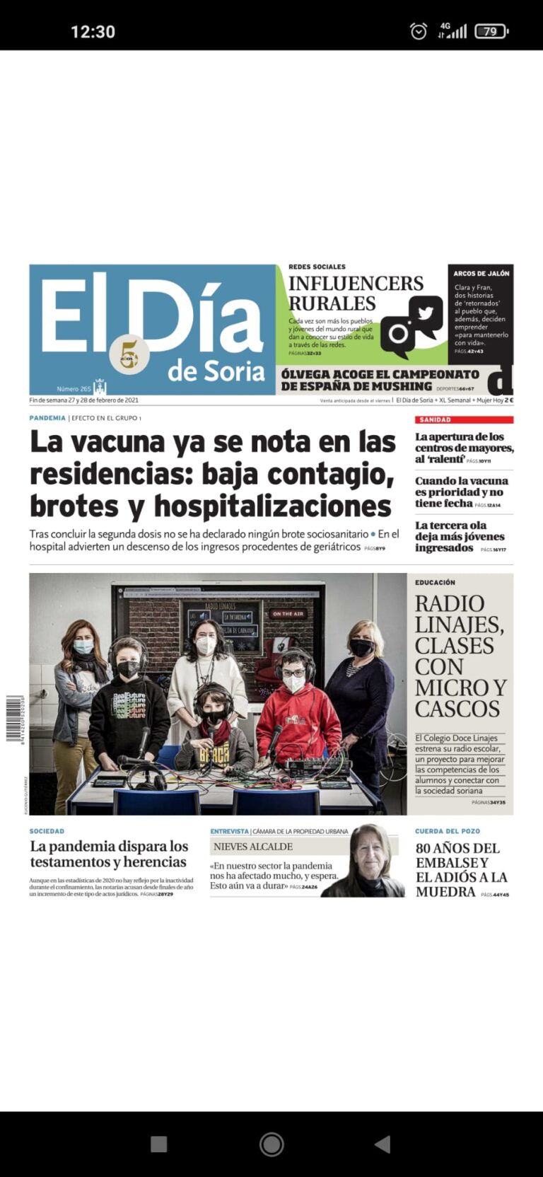 NOTICIAS DEL COLE POR 5º E.P.