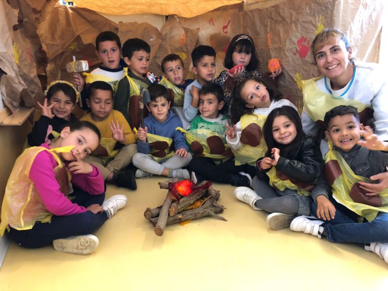 La Prehistoria con Infantil 5 años