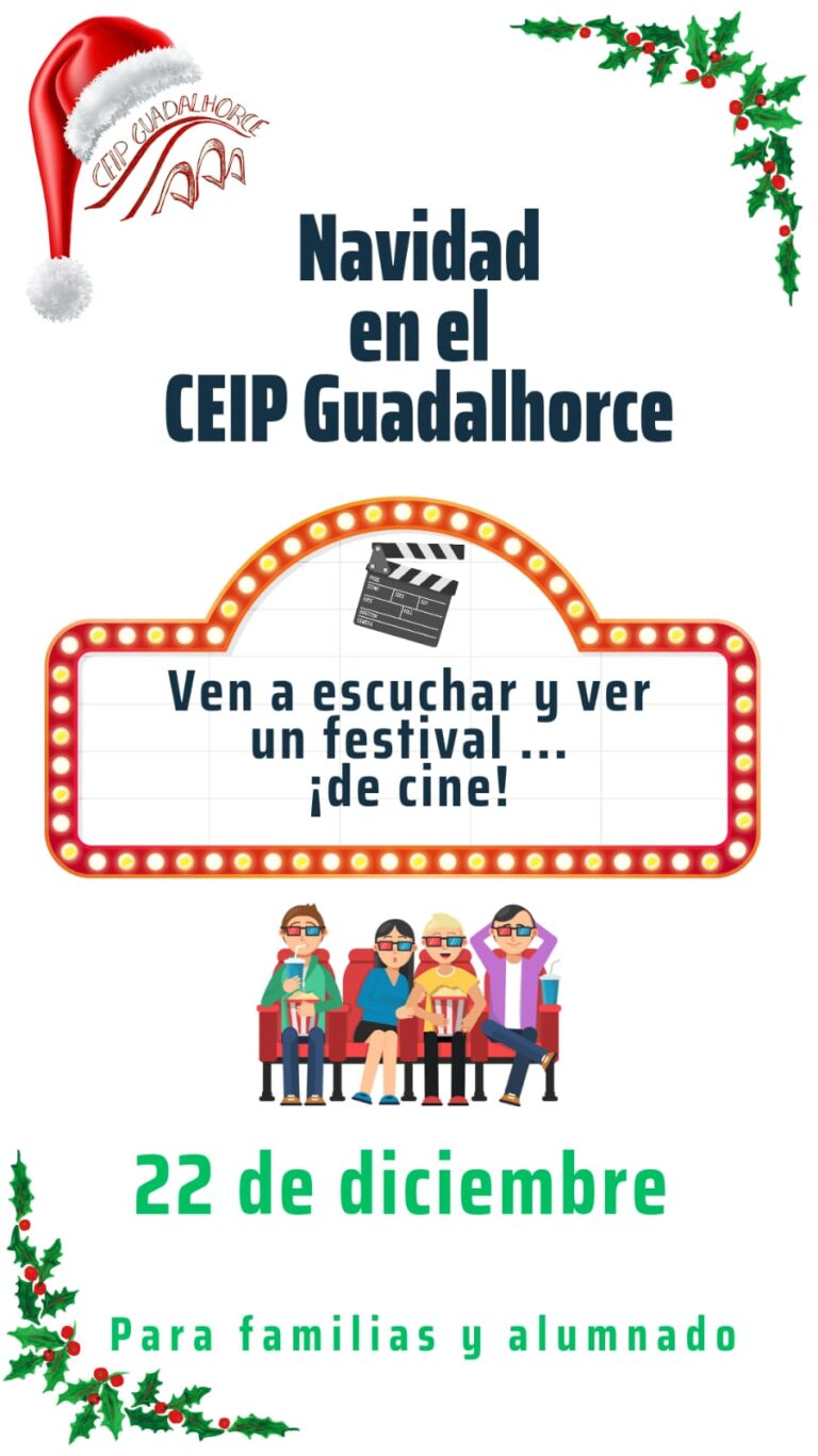 Anuncio Navidad en el Guadalhorce