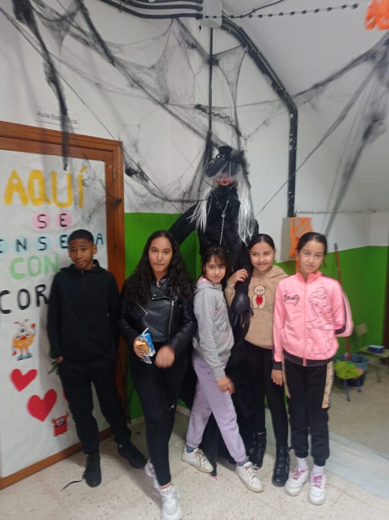 Halloween en el Aula de ATAL del CEIP. Enrique Tierno Galván