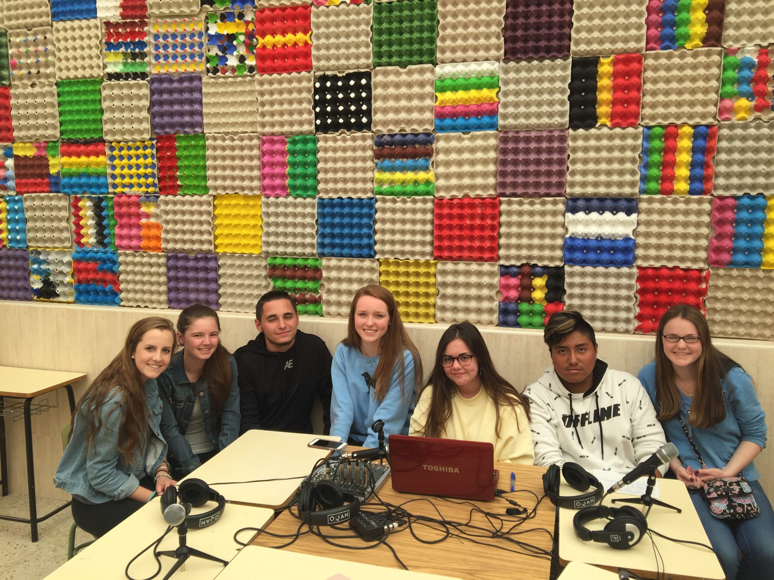 ¡Nos visitan estudiantes de EEUU!