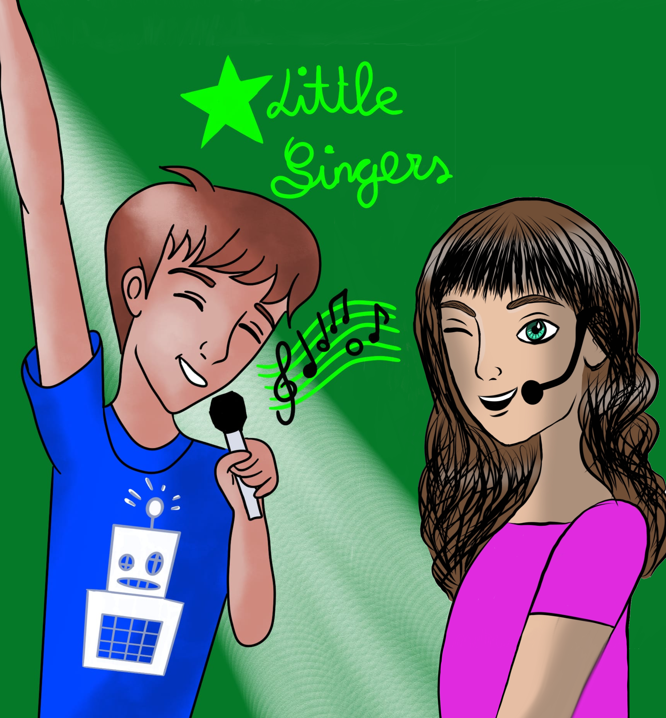 "LITTLE SINGERS"