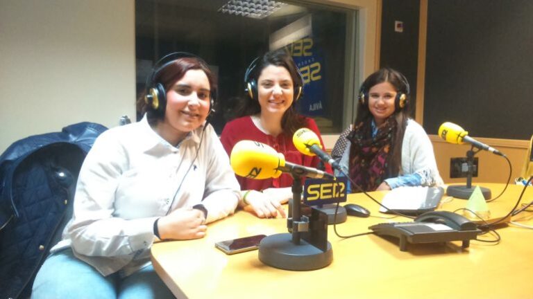 ENTREVISTADAS A 3 ALUMNAS EMPRENDEDORAS EN LA CADENA SER DE ÁVILA
