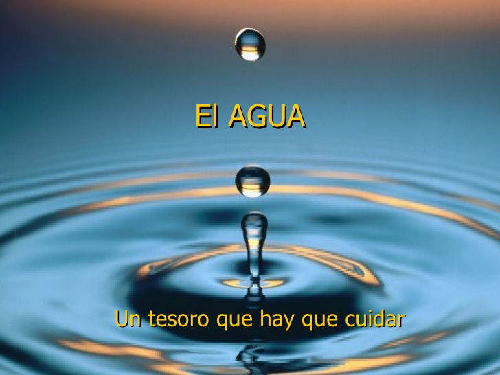 2018-03-14 El agua es un tesoro Oscar y Lucia