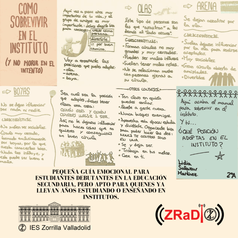 CÓMO SOBREVIVIR EN EL INSTITUTO Y NO MORIR EN EL INTENTO