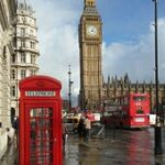 Hablando sobre Londres.