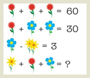 Problemas de matemáticas. Estrategia del cangrejo.