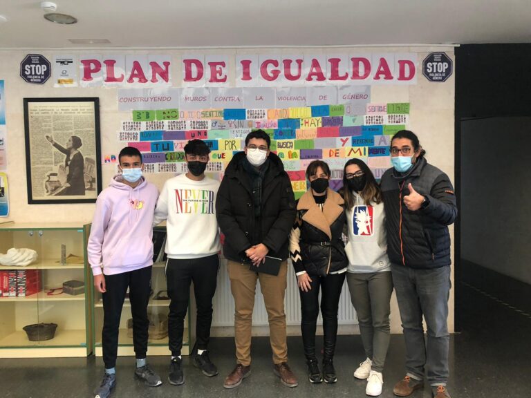 Entrevistas al Alcalde de La Solana por parte de Alumnos/as del IES Clara Campoamor