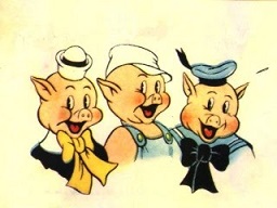 Los tres cerditos.