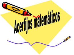 Acertijos matemáticos