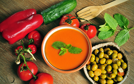 "En Andalucía la comida es un manjar"