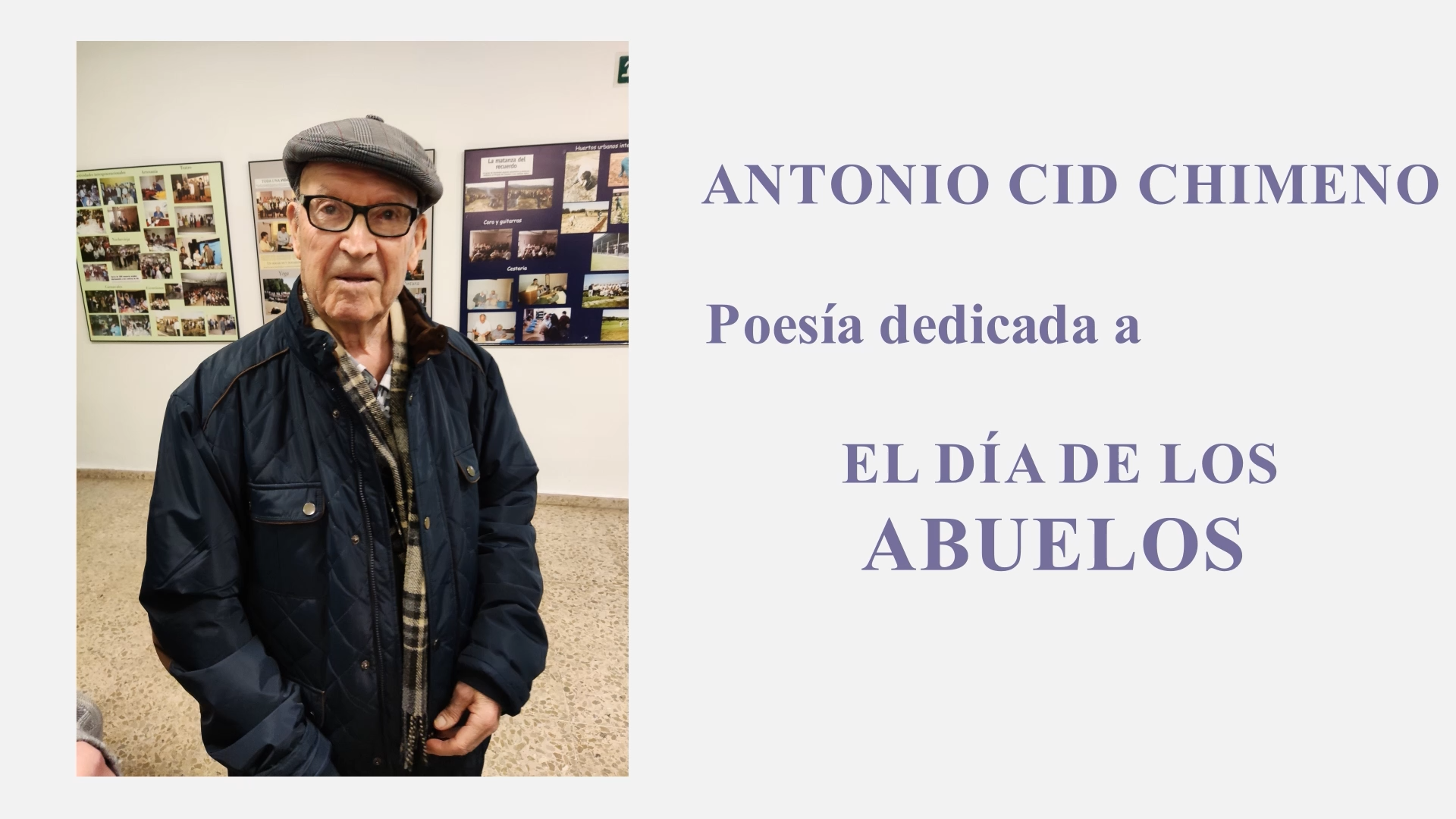 POESÍA - El día de los ABUELOS