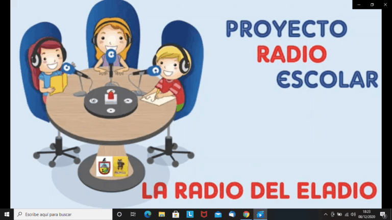 Presentación de La radio del Eladio