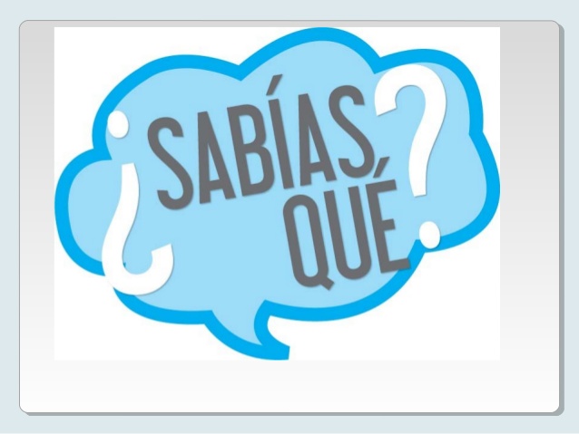 ¿Sabías qué...?