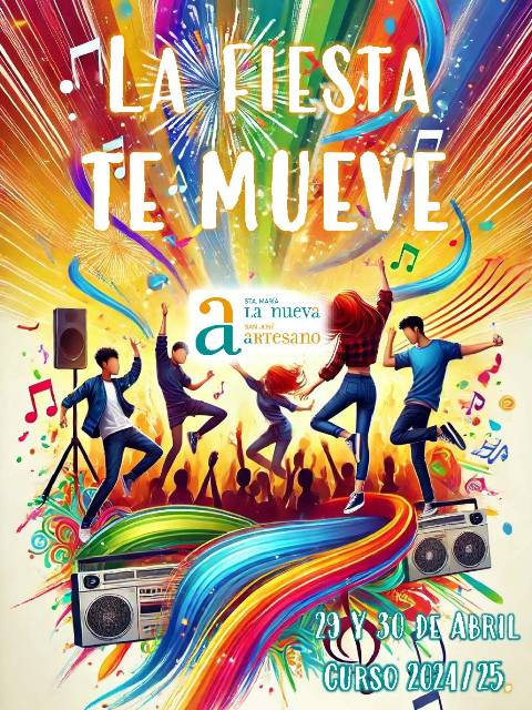 Alumnos de 2º de ESO nos animan a participar en las fiestas colegiales